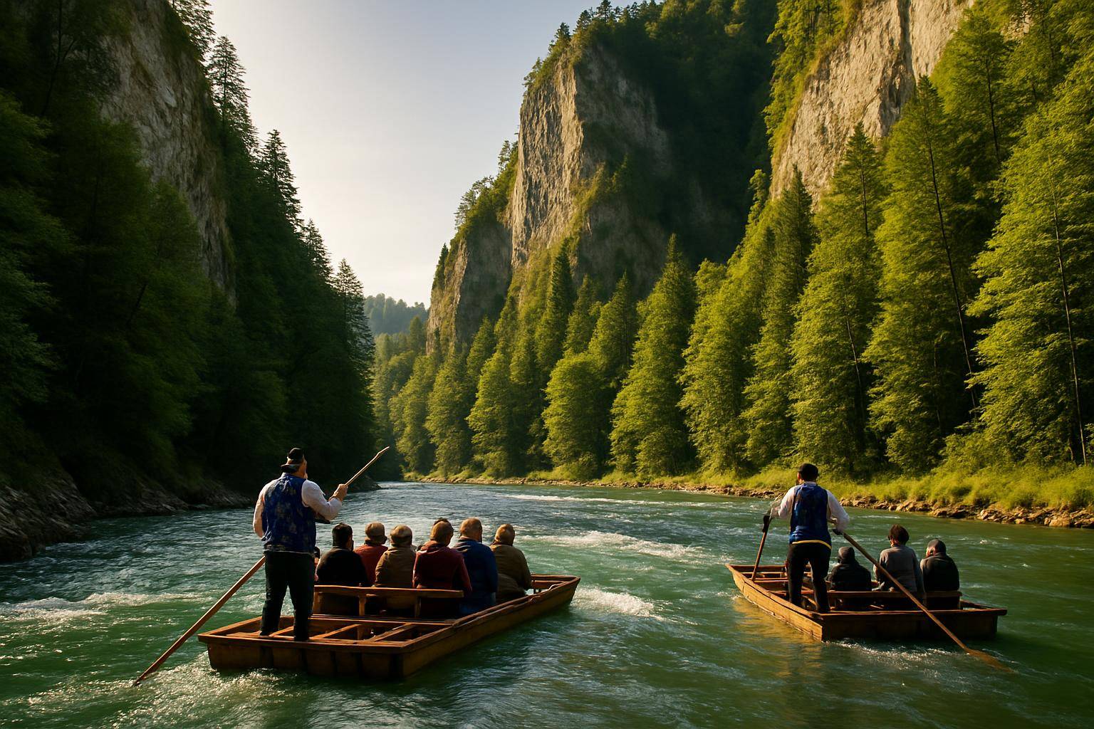Rafting w Pieninach – czym jest i na czym polega?